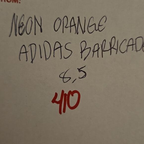 Adidas Barricade Tennis Shoes Women's Sports Racquet Racket Shoes NWT HP7416 8.5 - Picture 16 of 16